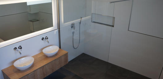 detailbilder duschtrennwand glas