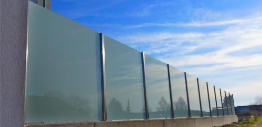 detailbilder glas sichtschutz