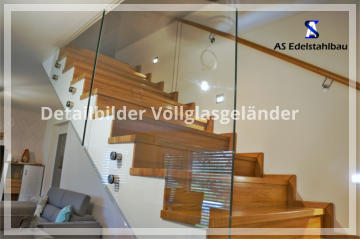 Detailbilder Vollglasgeländer