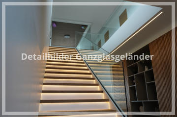 Detailbilder Ganzglasgeländer