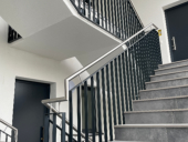Stahlgeländer Treppe1