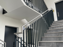 Stahlgeländer Treppe1