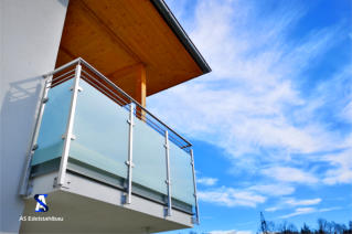 Balkongeländer Glas4