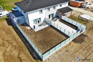 Glas Sichtschutz