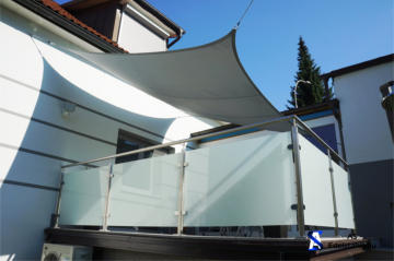 Terrassengeländer mit Glas3