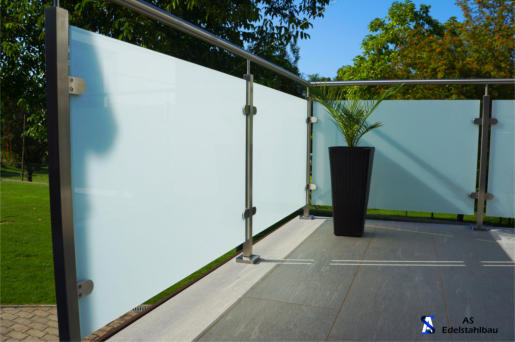 Terrassengeländer mit Glas5